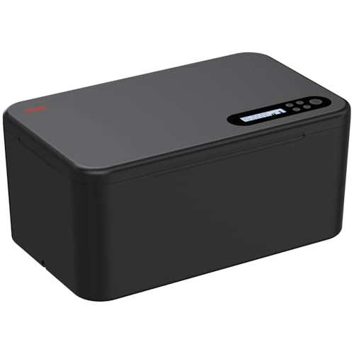 iDiskk Caja de Seguridad Con Temporizador para Desenchufar Teléfonos y Control de Adicciones - Negro