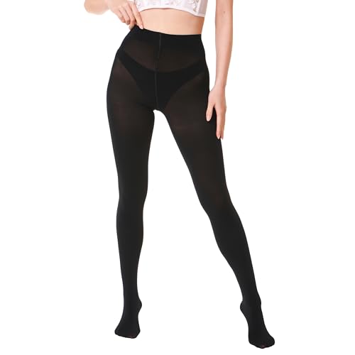 Image of EVERSWE 2 Pairs Pack Women's Opaque Tights