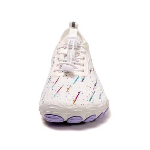 Image of Hiking Barefoot Shoes for Women Men Breathable & Non-Slip Athletic Barefoot Wide Toe Water Shoes Lightweight Perfect for Walking,Running,and Swimming