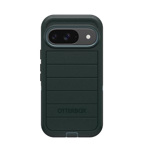 Coque Pixel 9 OtterBox Defender Series vert sauge la protection robuste premium