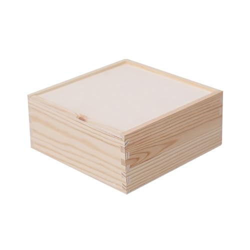 ؐ[{bNX fpȃEFfBOLfB{bNX A[g  DIY D J[hp 18x18x8 cm ؂̐F