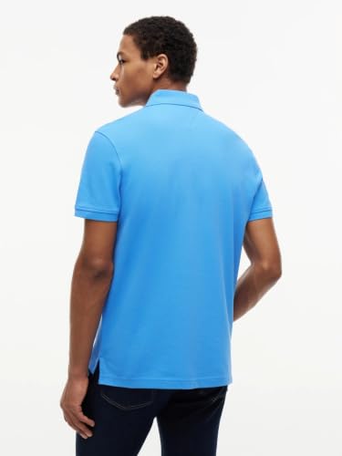 Image of Tommy Hilfiger Solid Regular fit Cotton Polo t-Shirt