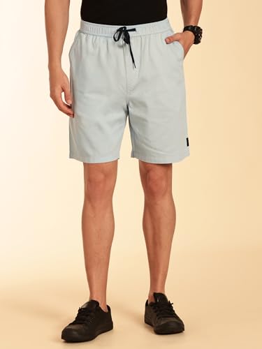 Image of Thomas Scott Men's | Solid | Mid Rise | 100% Cotton | Casual | Light Weight | Chino | Shorts for Men