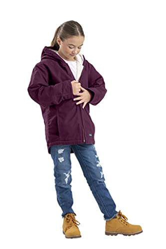 Berne Girls Softstone Hooded Coat (Sherpa)4