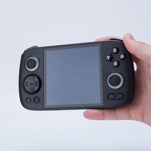 Actualia RG Cube Handheld Game Console with RGB lighting effect, 8+128G Android Unisoc T820 processor 3.95 Inch IPS Screen Arcade Gaming Support Bluetooth WIFI (No Games)
