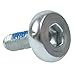 Dime Bag Hardware Inline Skate Axles 8-Pack 36mm Replacement Nuts and Bolts