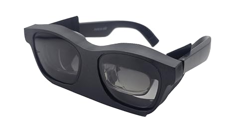 Tyco Tech Xreal Light Blockers for AR Air, Air 2 & Air 2 Pro Glasses, Soft TPU Rubber, Full and Open Front Options (Open Front)