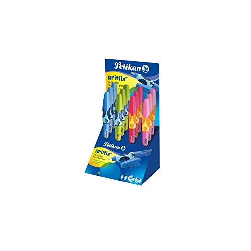 Stylo plume Pelikan griffix lot de 12 display de comptoir corrige la mauvaise tenue des doigts