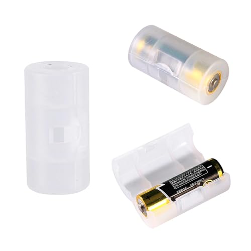 Adaptateur batterie AA vers C rechargeable, paquet 4
