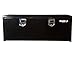 Buyers Products Black Steel Underbody Truck Box w/ Paddle Latch (18x18x60 Inch)