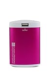 EnergyFlux Ellipse Rechargeable Hand Warmer 5200mAh / USB Portable Charger Power Bank Battery Pack (Cherry Pink)
