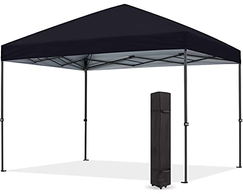ABCCANOPY Durable Easy Pop Up Canopy Tienda de campaña 12 x 12, color negro Cover