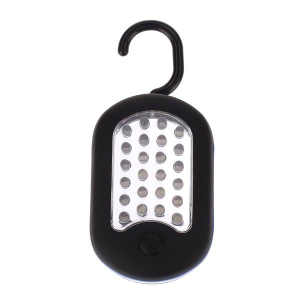 27 LED Waterproof 2 Light Modes Hook Flashlight with Magnet