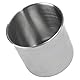 KINDPMA 4 Stück Einbau Getränkehalter Edelstahl, Marine Boat Cup Holder 350ML Becherhalter Getränkehalterung für Auto Sofa Boat LKW Pokertisch Wohnmobil