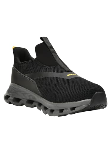 Image of Impakto Air Bounce Walking Shoes | Lightweight & Breathable Casual Shoes | Soft Cushioned Insole | Anti Skid Hexagonal Sole | Stylish Slip-in Fit System Shoes | Ideal for Walking, Gym & Casual Outing
