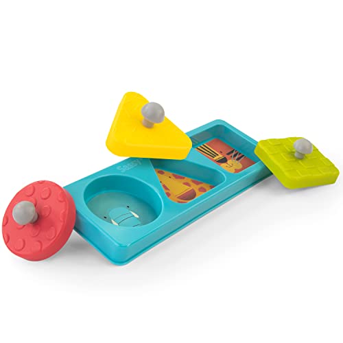 Sassy Eco Peek-a-Boo Puzzle | Made Green with Plant-Based Plastic | STEM Learning 6+ Months