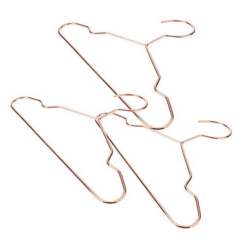 Abaodam 3Pcs Dog Clothes Hangers Sturdy Iron Pet Garment Storage Organizer for Home Pet Shop Use Durable Design for Keeping Apparel Neat Tidy