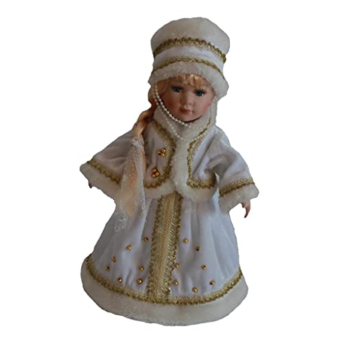Muñeca de porcelana victoriana Menolana 30 cm miniatura 6