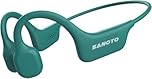 SANOTO Bone Conduction Headphones Open Ear Headphones Wireless Bluetooth 5.3 Sport Headset IPX7 Waterproof Headphones for Running Fitness Gym Walking Cycling