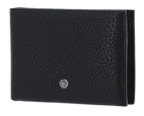 Joop! Nestor Cross Grain 2 Card Wallet Black