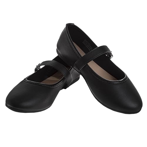 French Toast Girls Mary Jane Dress Formal Slip-On Shoes School Kids Uniform Flats Ballet Strap (Size Toddler, Little Kid, Big Kid)4