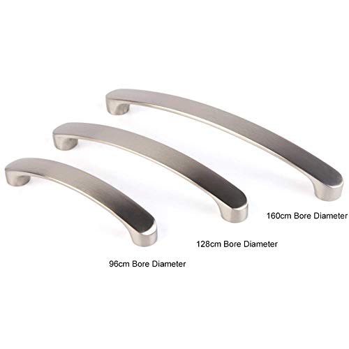 Angelkiss Stainless Steel Kitchen Cupboard Door Drawer Wardrobe Handle Hardware As Pictured Show, 160 mm, As Shown Show, 160mm - Image 2