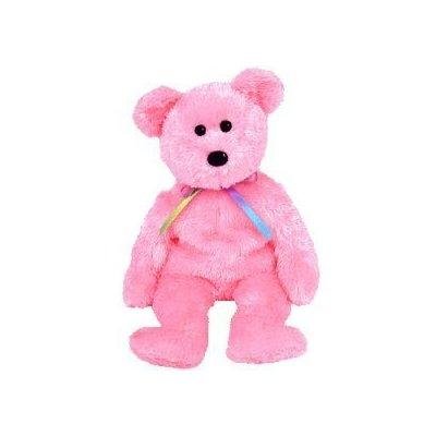 beanie baby pink bear