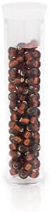 Miyuki Round Rocaille Seed Bead 8/0 Silver Lined Copper (3 Gram Tube)