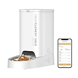 PETKIT Automatic Cat Feeder, 2.4G WiFi Automatic Dog Feeder, App Control Pet Food Dispenser with Triple Fresh-Lock System, Up to 10 Meals Per Day, Schedule Feeding, Food Shortage Alert, 3L Capacity
