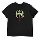 Green well The Hardy Boyz Retro En's Casual Round Neck T Shirt Black L