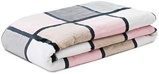 Gözze Antigua 40015-36-5020 Washable Microfibre Blanket - Certified Öko-Tex 100 - Orange/Red/Yellow 150 x 200 cm