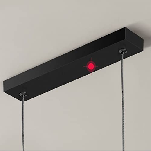 Lámparas de araña modernas ajustables en altura Bellastein LED de 120cm negro 4