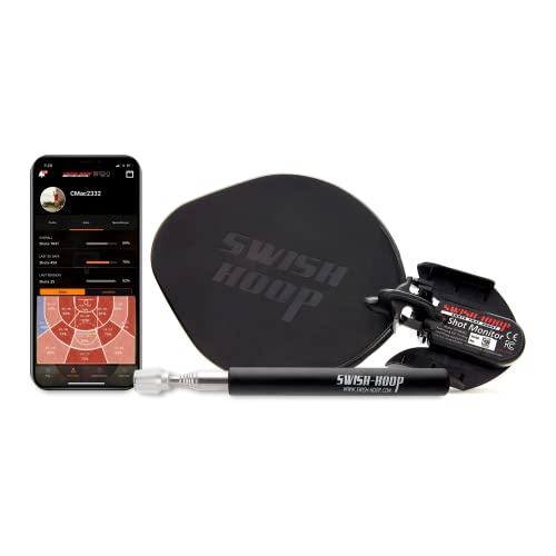 Swish Hoop Shot Monitor | Basketball Electronic Shot Tracker | Automated Video Shot Breakdown...