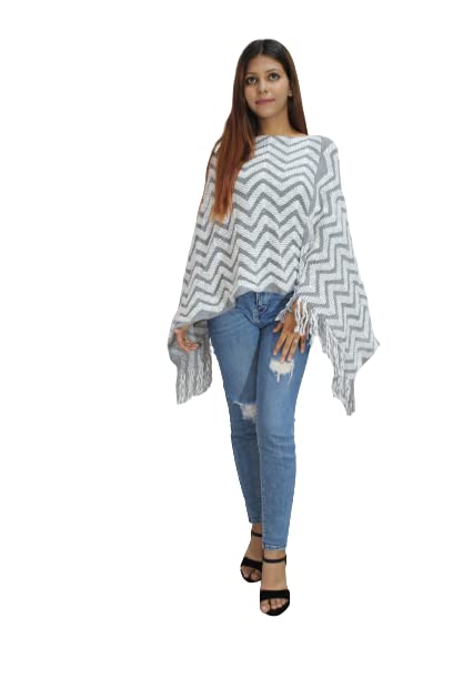 matelco Women Woollen Poncho (AD06MC33)-picture-15