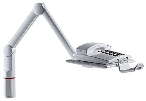 Novus - 710+0002+000 - Support articulé pour téléphone TalkMaster (Gris clair)