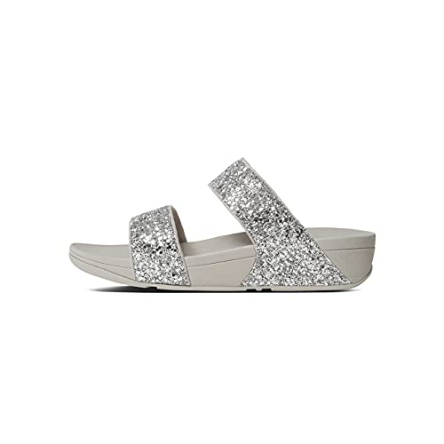 Fitflop Glitterball Tm, Infradito Donna, Argento