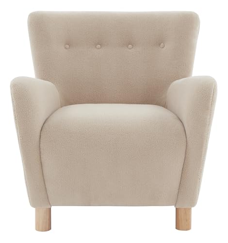 Sillón Plegable Chenilla Tan miniatura 1