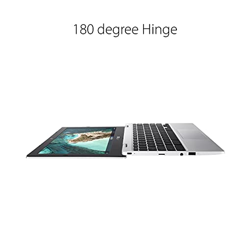 Image of ASUS Chromebook Enterprise CX1, 11.6 HD NanoEdge Display, Intel Celeron N3350, 32GB eMMC, 4GB, Chrome OS with Chrome Enterprise Upgrade, Zero-Touch Enrollment, CX1100CNA-GE42