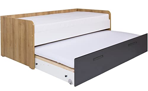 Marmex Quatro Q9, Doppelbett, ausziehbares Doppelbett für Geschwister,...