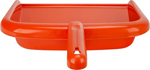 Image of Carlisle FoodService Products Sparta Plastic, 10 Inches, Orange (Pack of 4)