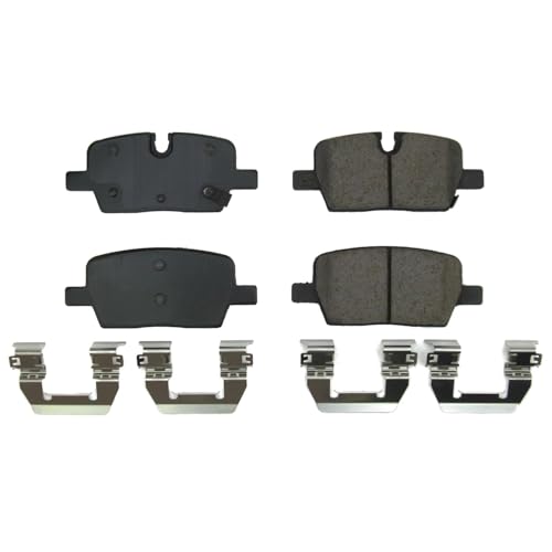 Image of PowerStop Rear Brake Pads for Buick Enclave 2021-24 |Cadillac CT4 2020-22 |CT5 2020-25 |XT5 2021-25 |XT6 2021-24 |Blazer 2021-25 - Z17 Ceramic Brake Pads with Installation Hardware, 17-2303