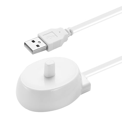 Caricatore Spazzolino Elettrico USB per Oral-B iO6 iO5 iO4 D10 D12 D16 D20 D34 P4000 P2000 P6000 Impermeabile IPX67 Carica Base Ricarica per Oral-B Modello3757 Carica Electric Toothbrush Induttivo