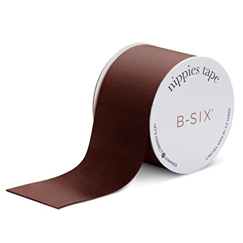 Nippies Boob Tape for Breast Lift 2-inch Wide Lingerie Fabric Body Tape for All Skin Tones & Outfits