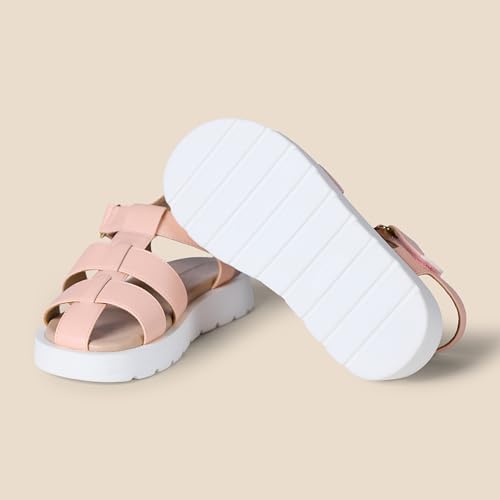 Image of Amazon Essentials Girls' Closed Toe Fisherman Sandals