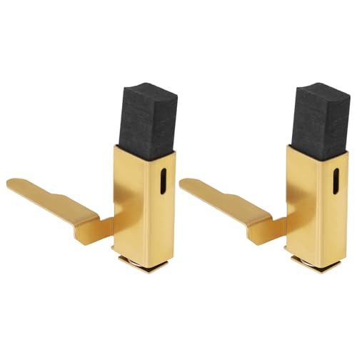 EMSea Kohlebürsten für Elektrowerkzeuge mit Metallgehäuse, interne Feder, 6,5 x 9,5 x 17,5 mm, kompatibel mit Black & Decker Kettensägen, 1 Paar