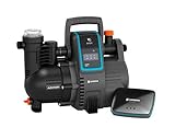 GARDENA smart Pressure Pump Set; Hauswasserautomat via App / Tablet steuerbar, inklusive smart Gateway; enthält smart Pressure Pump und Sauggarnitur 3,5m