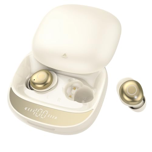 ZOVIMAX Ecouteurs Bluetooth sans Fil, Écouteurs Sommeil pour Dormir sur Le Côté, Sleep Earbuds Bluetooth 5.4 Double Mode Veille, Mini Écouteurs sans Fil...