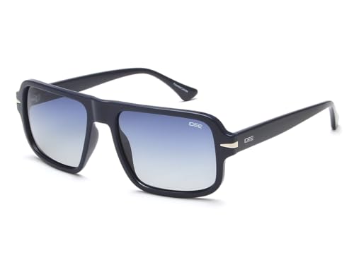Image of IDEE sunglasses| 100% UV Protected | Gradient | Full Rim | Square | Men | Large | Polycarbonate Frame | Gradient TAC Lens
