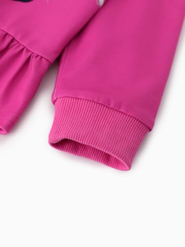 Image of Disney Princess Toddler Girls Clothes Long Sleeve Hoodies and Leggings Clothing Sets Fall Casual Pullover Tracksuit