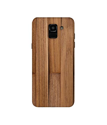 Image of Amazon Brand - Solimo Designer Wooden Art 3D Printed Hard Back Case Mobile Cover for Samsung Galaxy J6